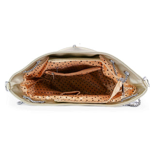 Iridescent Gold Statement Tote Purse