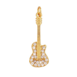 Gold Tone Guitar Charm