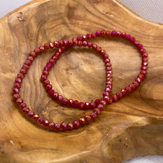 Stacking Stones Sunset Stretch Bracelet