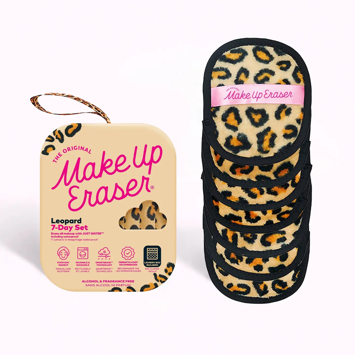 Leopard Print 7 Day Set Makeup Eraser