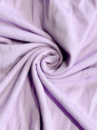 Purple Peekaboo Lace Long Sleeve Ribbed Henley Long Sleeve Shirt