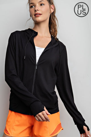 Rae Mode Quick Dry  Hooded Jacket