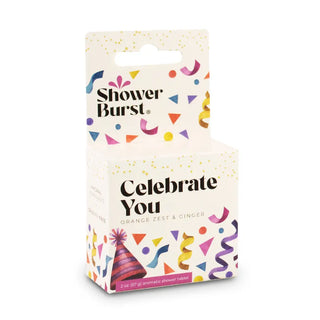 Treat Yourself Shower Burst Tablet Celebrate You Orange Zest Ginger
