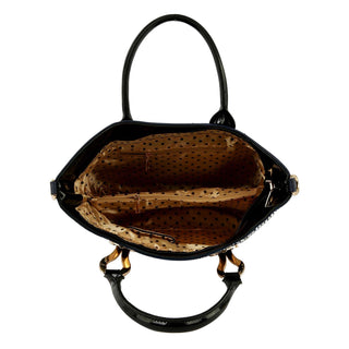 Purple Rhinestone Tote Purse with Coin Purse