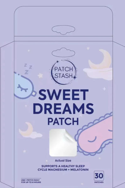 Sweet Dreams Magnesium Melatonin Sleep Support Skin Patches