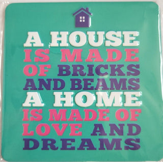 A House Is Made Of Bricks Refrigerator Magnet