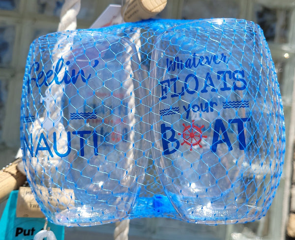 Set of Four Boat Life Shatterproof Drinkware Glasses