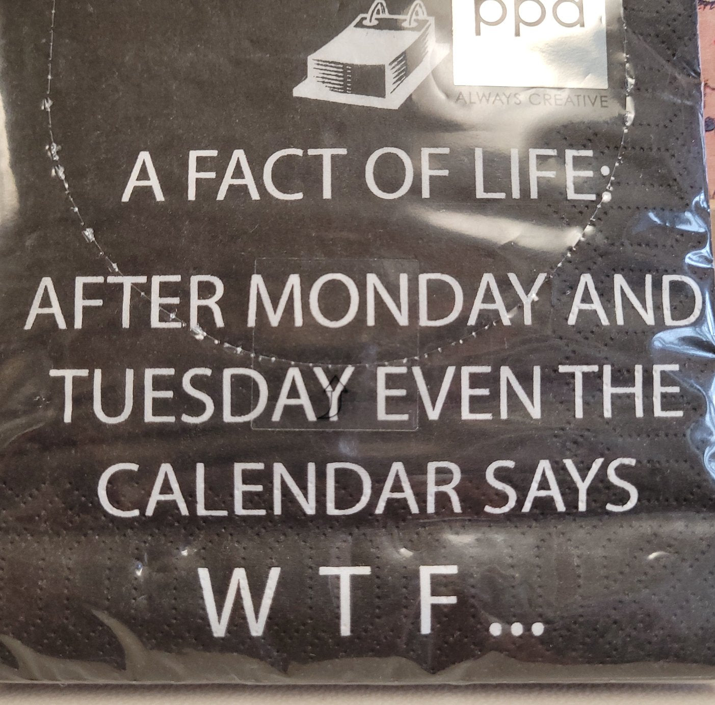 A Fact Of Life WTF Cocktail Napkins