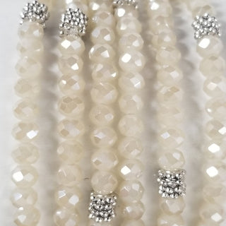 Stacking Stones Single AB  Sand Crystal Bracelet