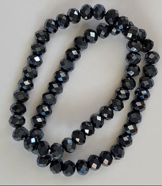 Sparkly Deep Blue Medium Stretch Bracelet