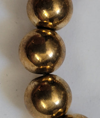 Gold Bead Stretch Bracelet