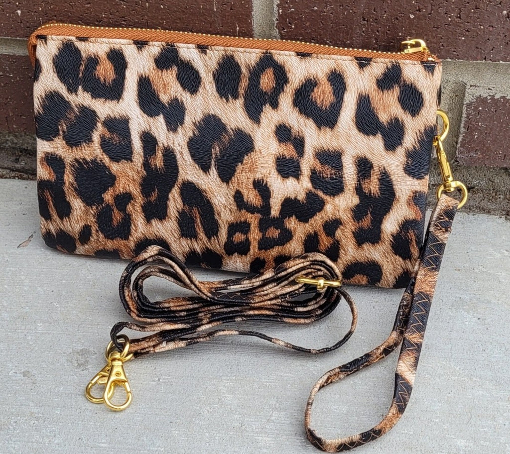 YAQUNICER Women Tassel Clutch Shoulder Bag Sexy Leopard Print Crossbody Bag  Purse-Black: Handbags: Amazon.com