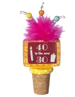 Forty is the Thirty Wine Bottle Cork Stopper