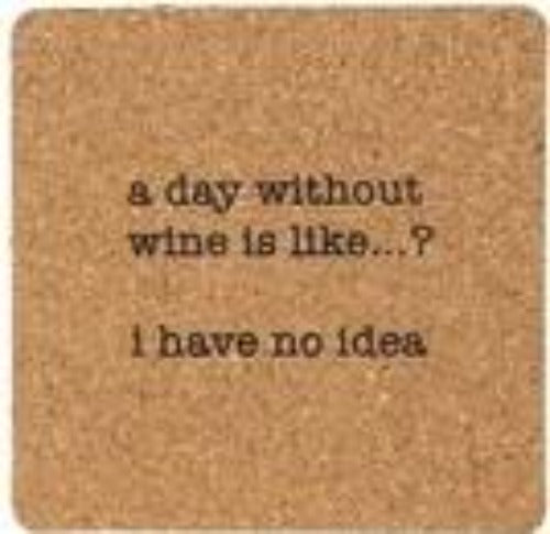 Recycled Wine Cork Drink Coaster