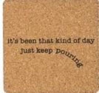 Recycled Wine Cork Drink Coaster