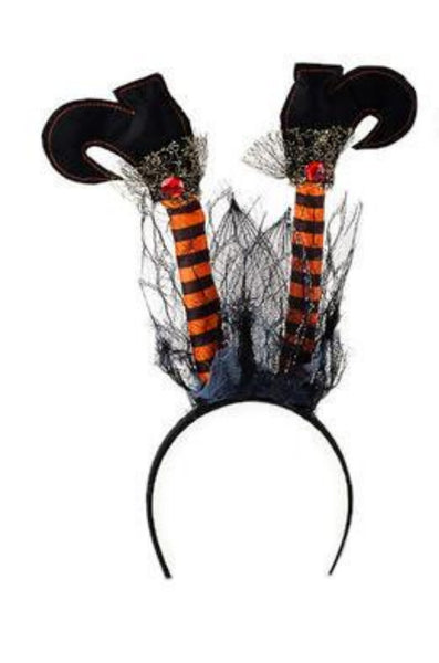 Halloween Witches Legs Decorative Headbands
