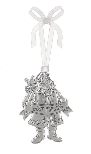 Santa Claus Best Friends Christmas Ornament