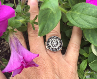 Black Rhinestone Snap