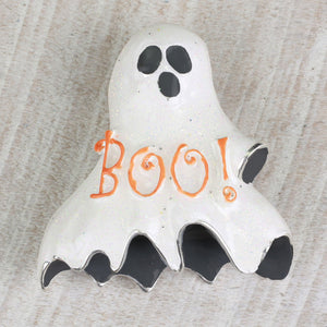 Seasons Boo Ghost Halloween Pendant