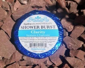 Aromatherapy Shower Steamer Burst Made In The USA Clarity Eucalyptus Peppermint