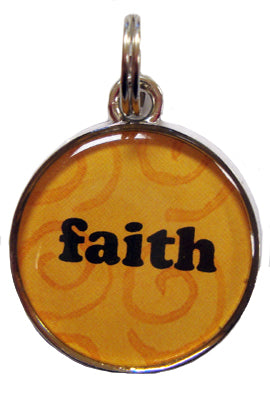 Ganz Round Faith Charm