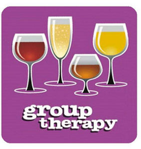 Purple Group Therapy Coaster