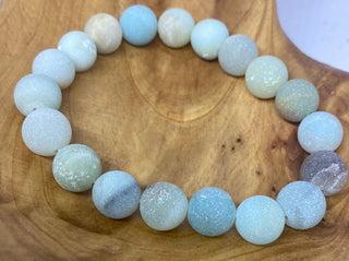 Moon Glow Bead Stretch Bracelet