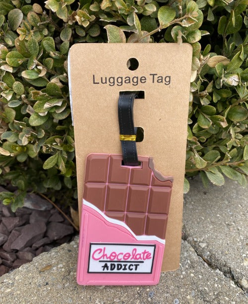 Chocolate Bar Luggage Tag