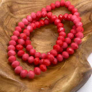 Shades of Pink Beads Stretch Bracelet