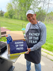 Father of The Year Mens Grilling Apron