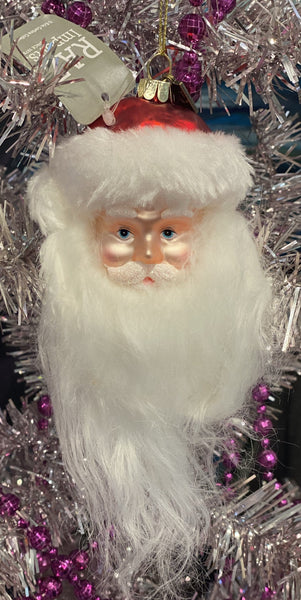 Eric Cortina Santa Claus Bearded Christmas Ornament