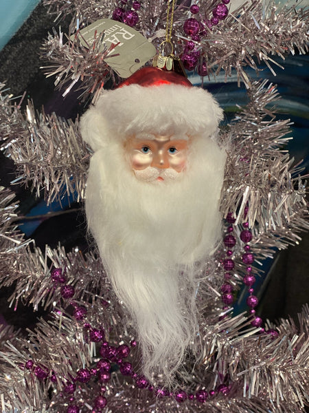 Eric Cortina Santa Claus Bearded Christmas Ornament