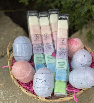 Lilac Bath Bomb French Lavender Scent