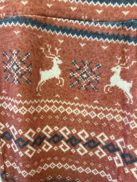 Reindeer  Christmas Loungewear Bottoms