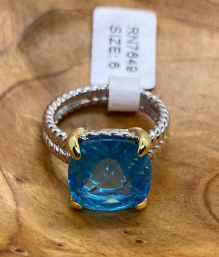 Blue Topaz Ring