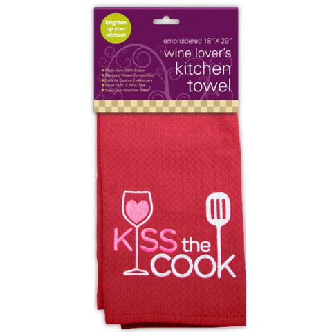 Kiss The Cook Kitchen Towel