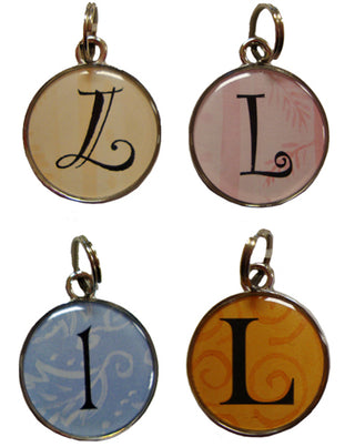 Ganz Round  L Initial Charm