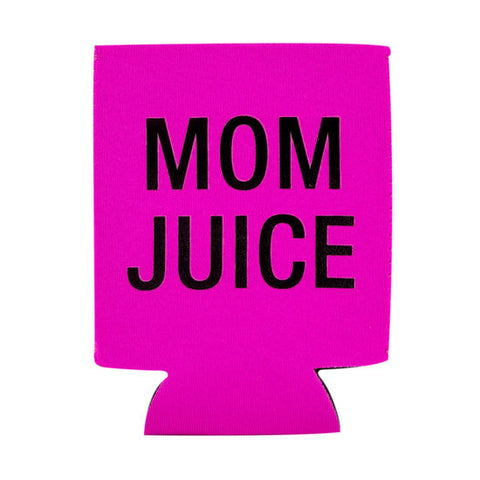 Mom Juice Flat Can Coozie