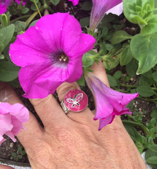 Pink Dragonfly Snap