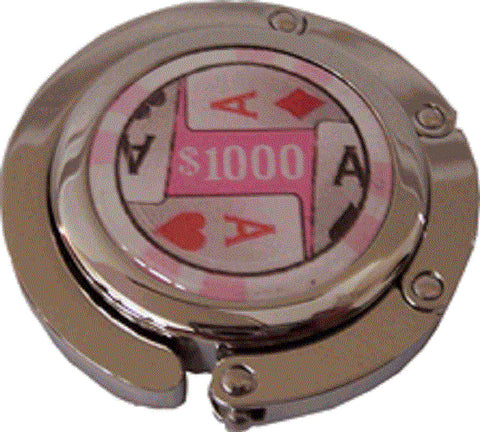Poker Collapsible Handbag Hook