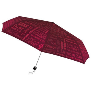 Wine Lovers Red Designer Umbrella
