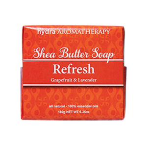 Aromatherapy Refresh Shea Butter Soap Made In The USA Lavender Grapefruit