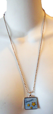 Silver Ball Chain Necklace