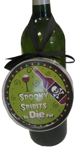 Halloween Drink Coasters Spooky Spirits
