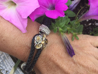 Yellow Flower Snap Interchangeable Jewelry